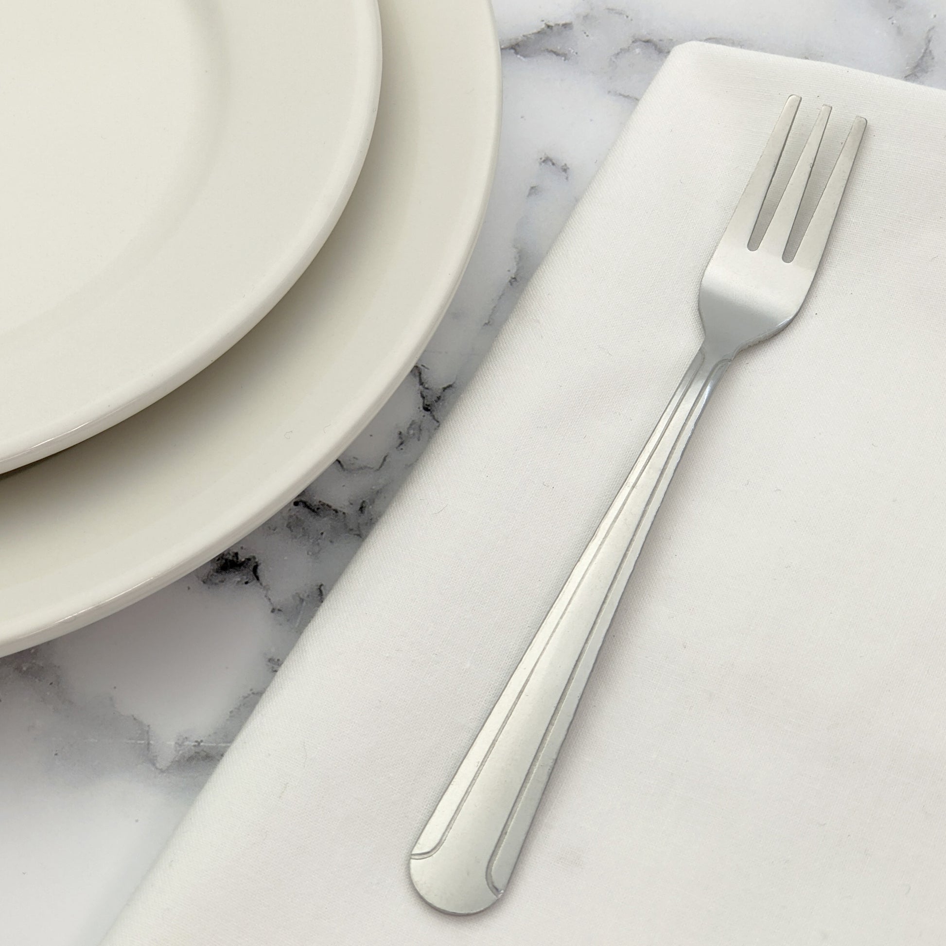 Winco 0001-07 Dominion Oyster Fork, 18/0 Medium Weight