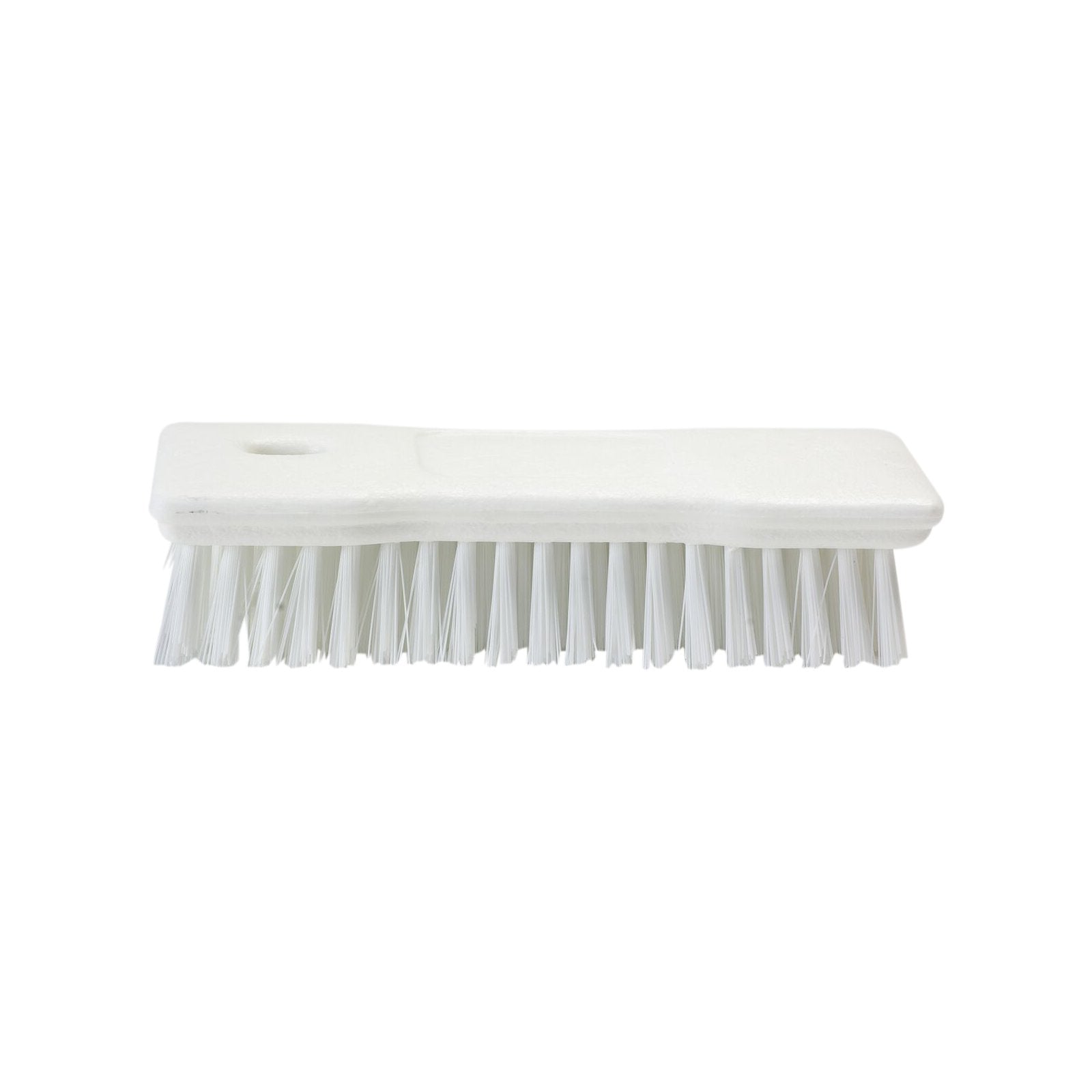 Carlisle 42024EC02 8" White Comfort Grip Hand Scrub Brush