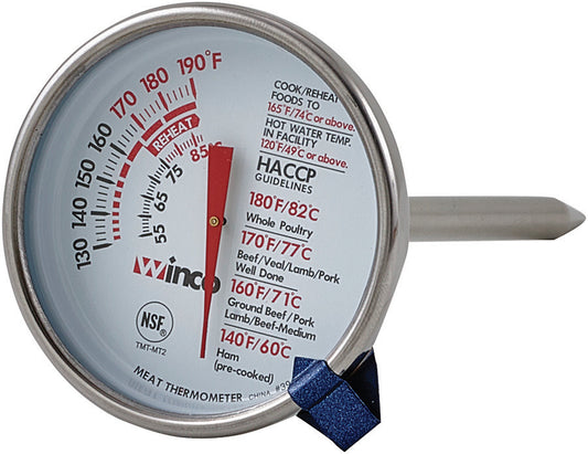 Winco TMT-MT2 5" Meat Probe Thermometer