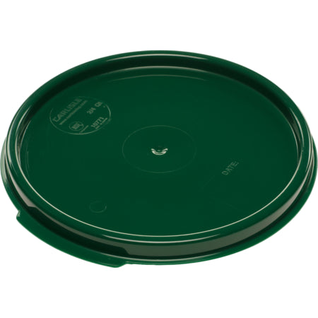 Carlisle 1077108 2 - 4 Qt Forest Green Polypropylene StorPlus Color-Coded Food Storage Container Lid