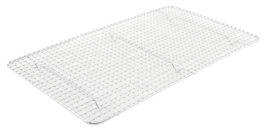 Winco PGW-1018 10" X 18" Chrome-Plated Pan Grate for Full-size Steam Pan