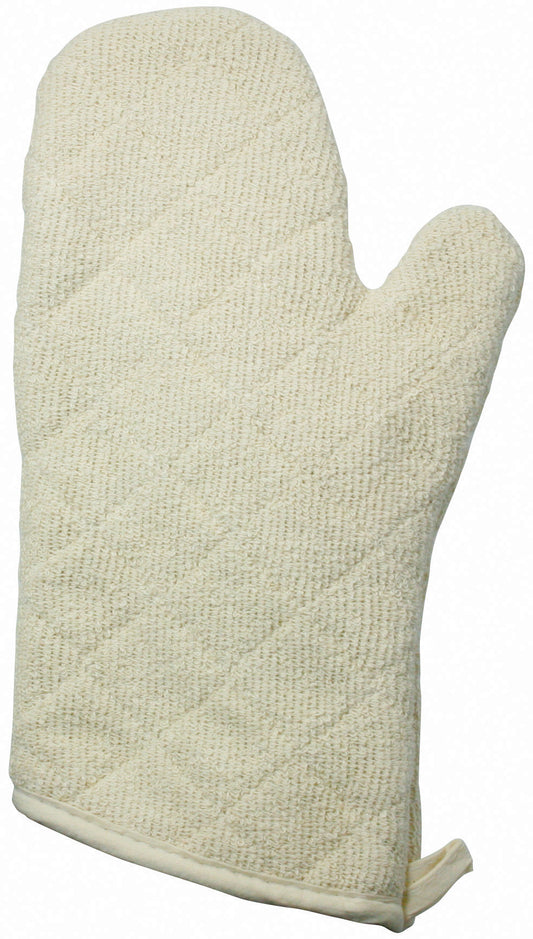 Winco OMT-13 13" Terry Oven Mitt w/Silicone Lining