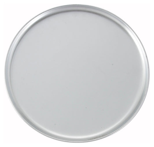 Winco APZC-14 14" Aluminum Coupe Style Pizza Tray