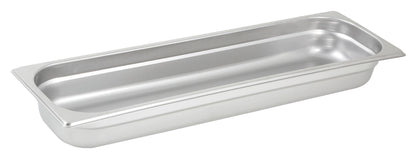 Winco SPJL-2HL Half Long Size Anti-jam Steam Pan