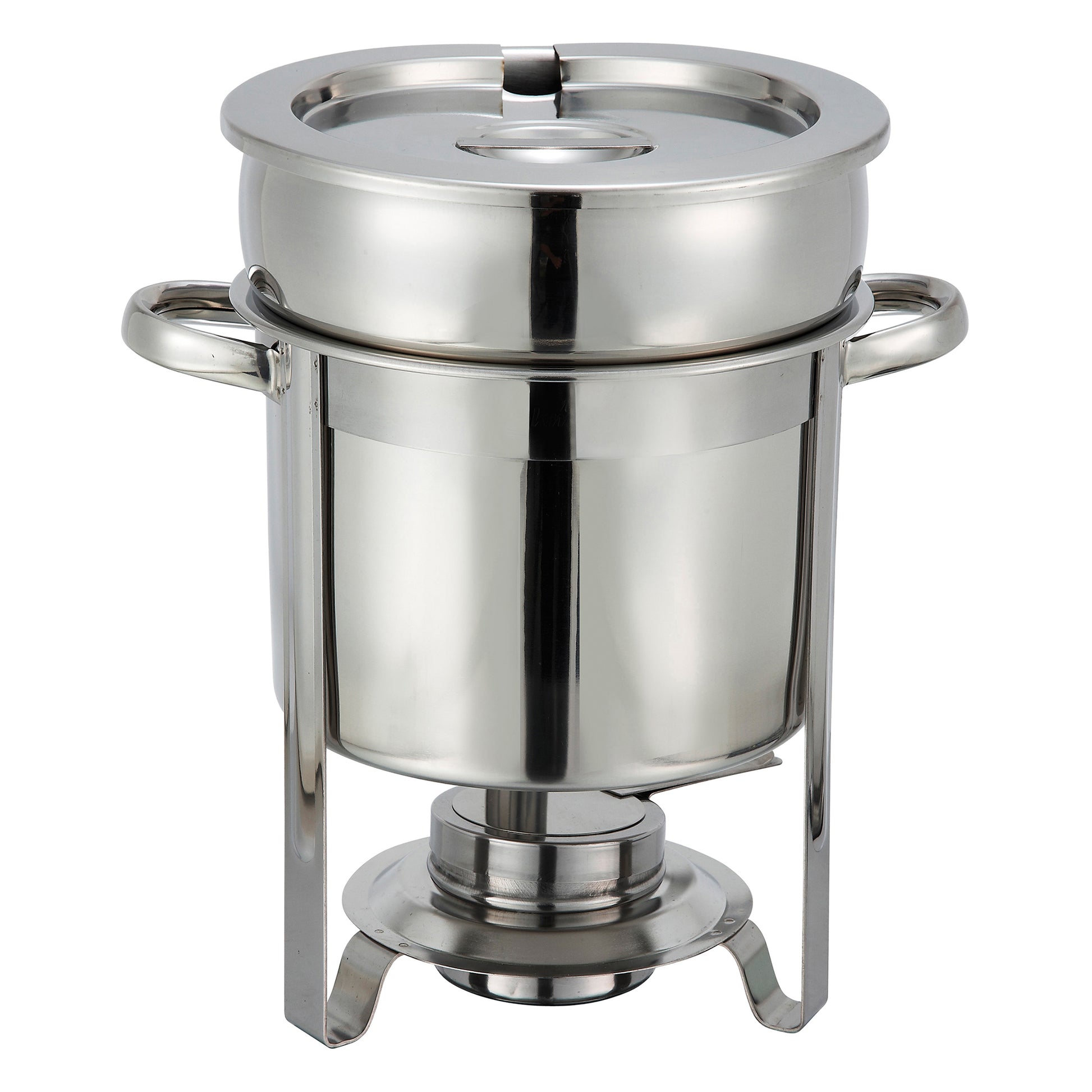 Winco 207 7 Qt. Stainless Steel Soup Warmer