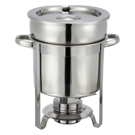 Winco 207 7 Qt. Stainless Steel Soup Warmer