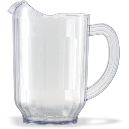 Carlisle 554707 60 oz Clear SAN Versapour Pitcher with Window