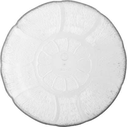 Carlisle 690707 24 oz Clear Polycarbonate Petal Mist Soup/Salad Plate