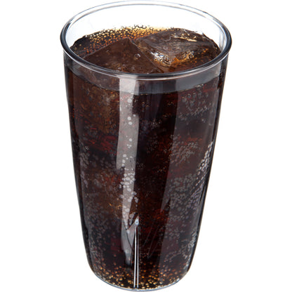 Carlisle 4366807 16 oz Clear Polycarbonate Swirl Tumbler