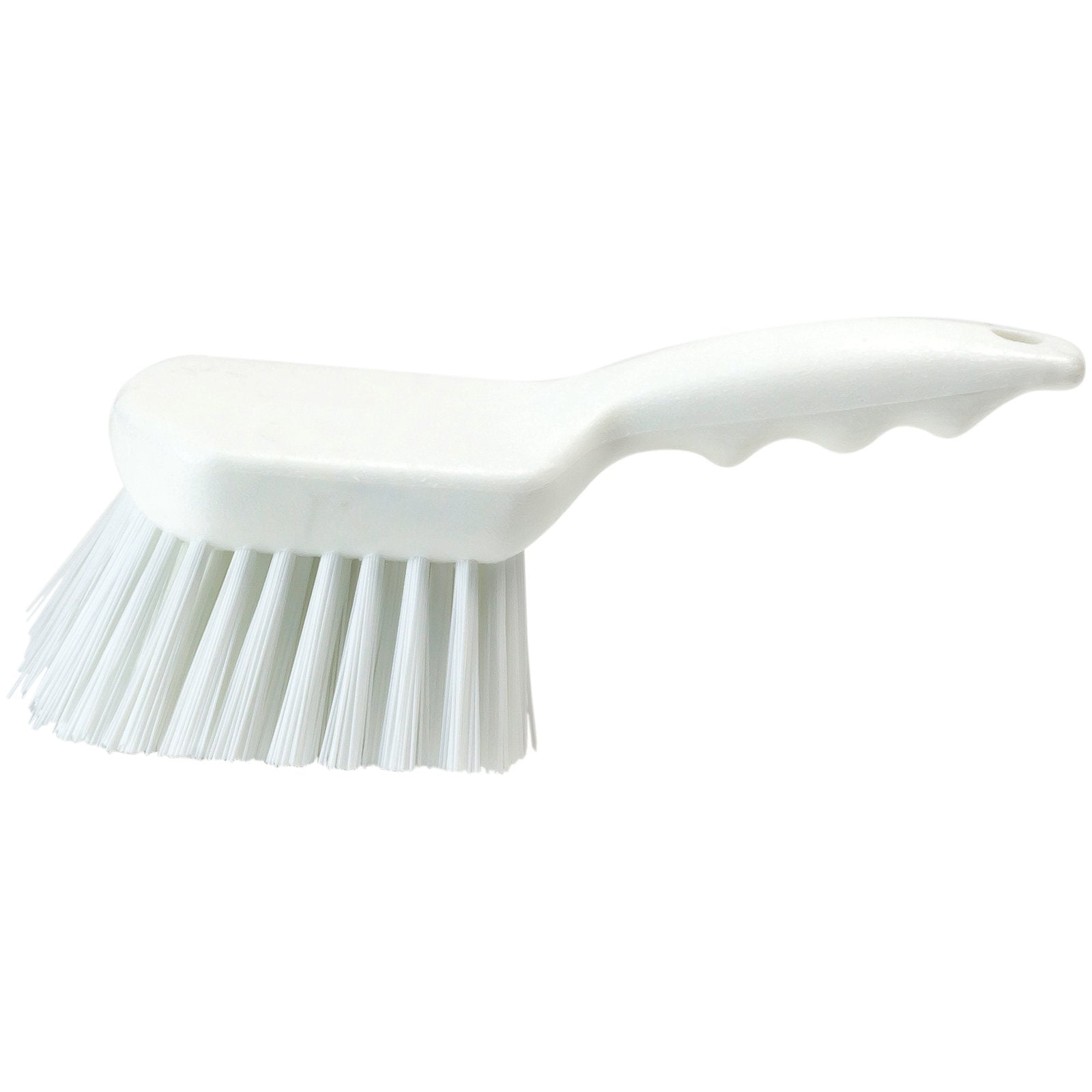 Carlisle 40541EC02 8" White Sparta Color Coded Floater Scrub Brush