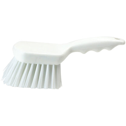 Carlisle 40541EC02 8" White Sparta Color Coded Floater Scrub Brush