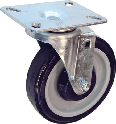 Omcan 13117 Rotating Caster for 13067 Chrome Meshed Top Stock Cart