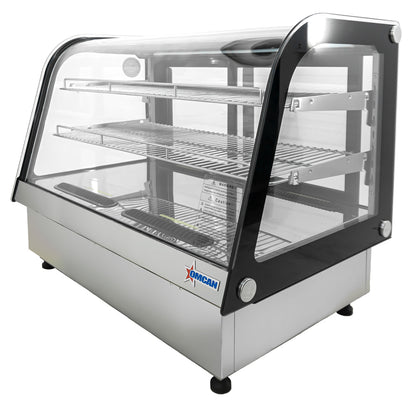 Omcan 48887 112 L / 3.95 cu.ft. 35" Drop-in Refrigerated Showcase