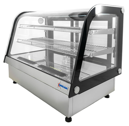 Omcan 48887 112 L / 3.95 cu.ft. 35" Drop-in Refrigerated Showcase