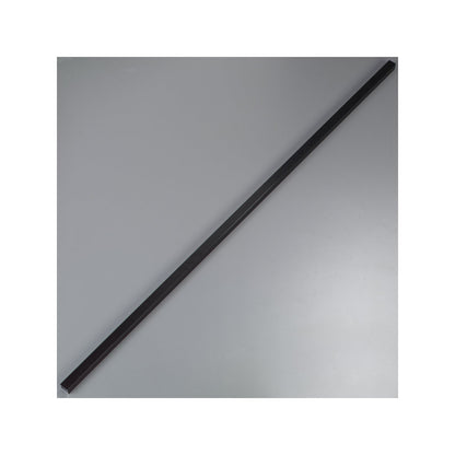 Carlisle 956103 60" Black Standard Sneeze Guards Spar