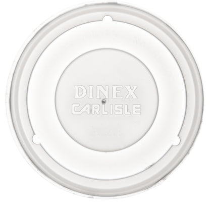 Dinex DX30008714 3.5" Translucent Turnbury Mug & Bowl Lid (1500/cs)