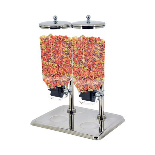 Omcan 80531 7.5 L (x2) Double Stainless Steel Cereal Dispenser