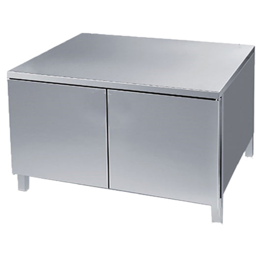 Atosa ASR-5171D Combi Oven Stand with Racking and Doors (4 Legs/Optional Casters) for AEC-0511E/AEC-0711E