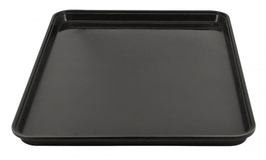 Omcan 43566 26" x 18" x 3/4" Black Fiberglass Market Tray