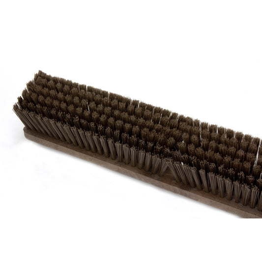 Carlisle 41890EC01 18" Brown Color Coded Omni Sweep Push Broom Head
