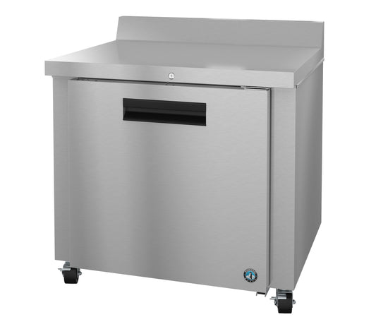 Hoshizaki WR36B-01 One Section Stainless Door with Lock Worktop Refrigerator