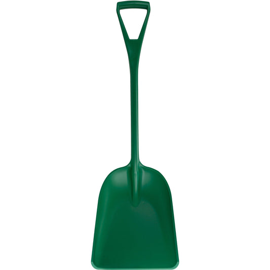 Carlisle 41077EC09 13.75" x 16.5" Green Sparta Sanitary Shovel