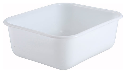Winco PL-MB White Polypropylene Mini Bin