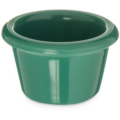 Carlisle S27509 1.5 oz Green Melamine Smooth Ramekin