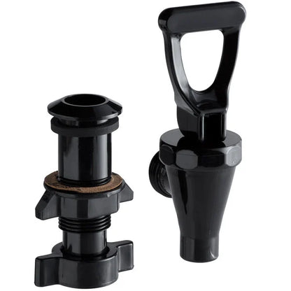Carlisle LD333FA00 Black Cateraide Faucet Assembly for Beverage Server