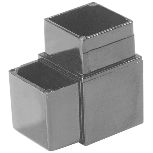 Carlisle 900431 1" 90* 2 Prong Gray Sneeze Guard Assembly Blocks