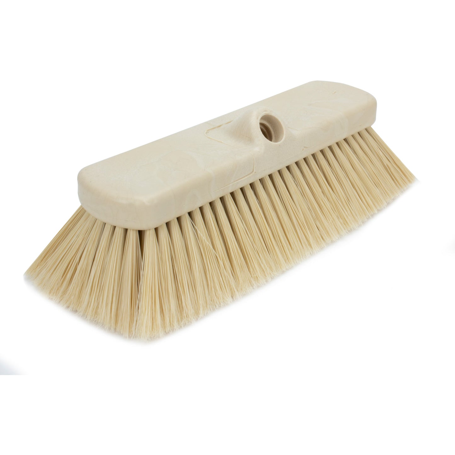 Carlisle 41278EC25 10" Tan Color Coded Flo-Thru Wall & Equipment Brush