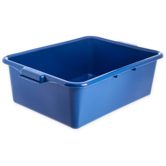 Carlisle N4401114 20" x 15" x 7" Blue Comfort Curve Tote Box