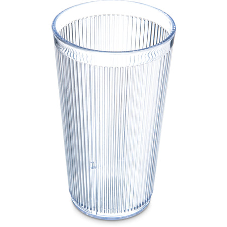Carlisle 402007 20.7 oz Clear SAN Crystalon Stack-All Tumbler