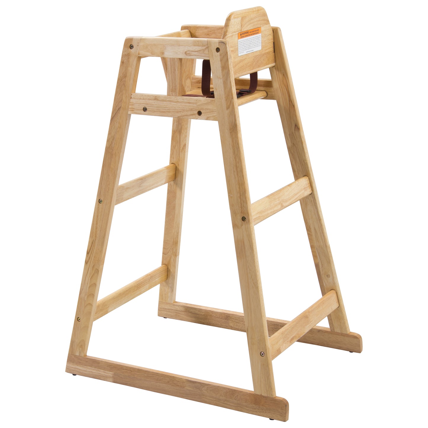 Winco CHH-601 Natural Wood Pub High Chair