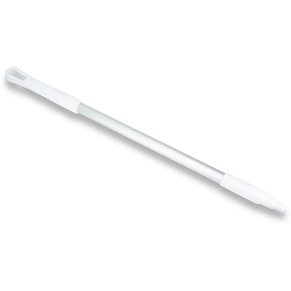 Carlisle 40246EC02 30" White Natural Aluminum Handle with Color-Coded Tip and Hang Up Cap