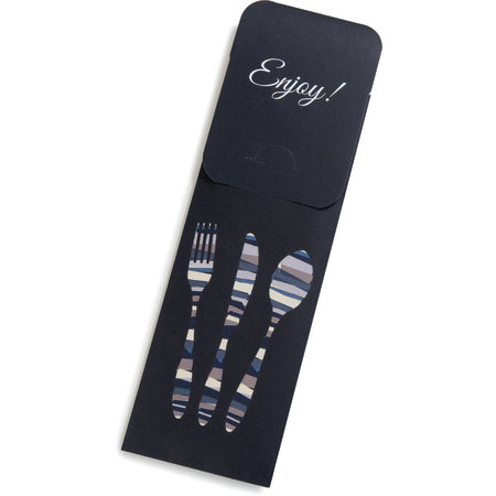 Dinex DXCTCAD1003 16" x 16" Black Cutlery Caddy