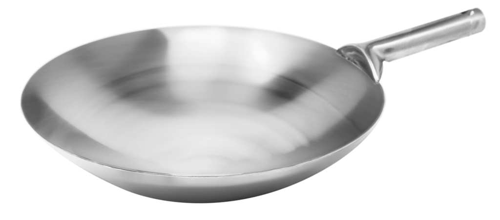 Omcan 47542 16" Stainless Steel Mandarin Wok, Welded Joint