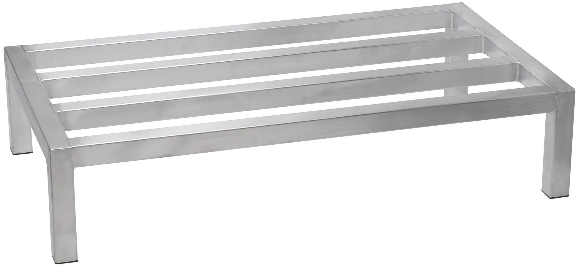 Winco ASDR-1448 14" x 48" x 8" Aluminum Dunnage Rack