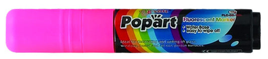 Winco MBPM-P Pink Deluxe Plus Neon Marker