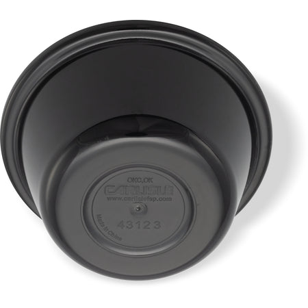 Carlisle 4312303 3 oz Black SAN Smooth Ramekin