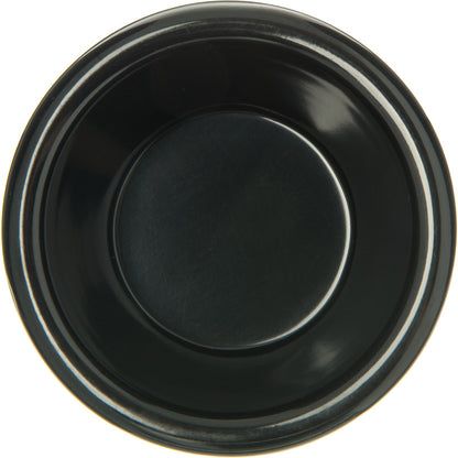 Carlisle S85203 2 oz Black Melamine Smooth Ramekin