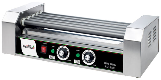 Winco EHDG-5R Spectrum 12 Hot Dog Roller, Non-Stick