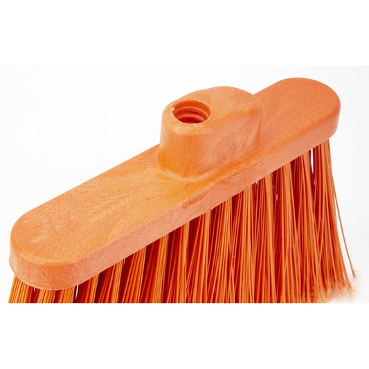 Carlisle 36867EC24 Orange OmniFit Color-Code Flagged Broom Head