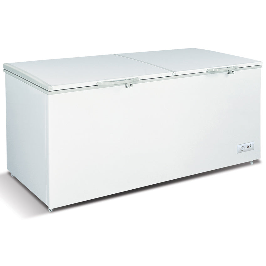 Omcan 46505 76-inch Solid Flat Top Chest Freezer
