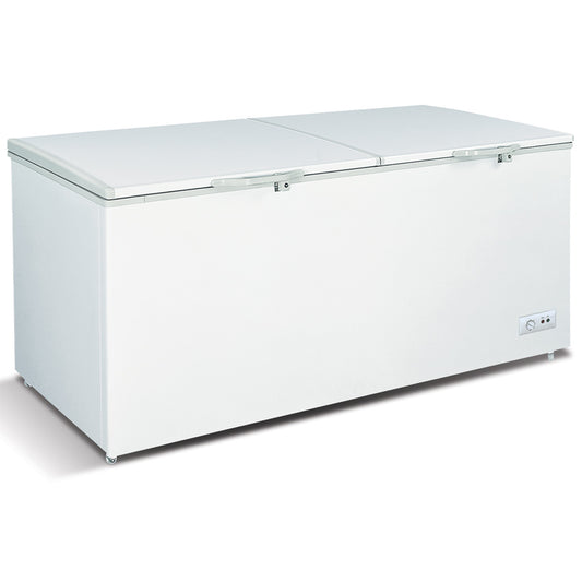 Omcan 46505 76-inch Solid Flat Top Chest Freezer