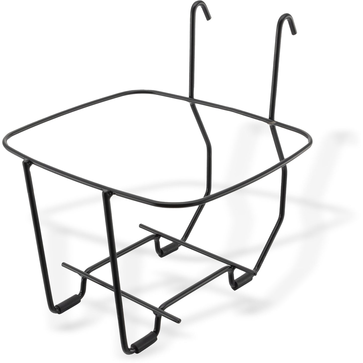 San Jamar KPPS256 Black Steel Wire Wall Mounted Kleen-Pail Pro 256 Stand