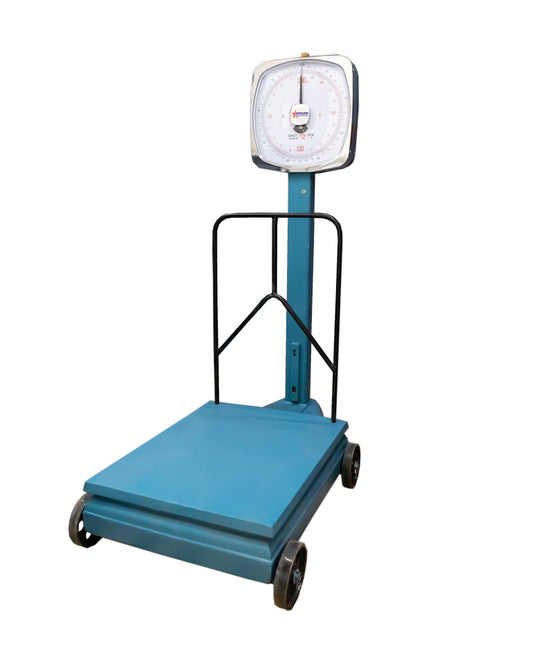 Omcan 10842 200 kg/ 440 lbs Platform Scale