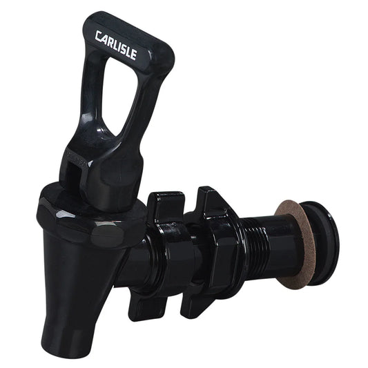 Carlisle LD333FA00 Black Cateraide Faucet Assembly for Beverage Server