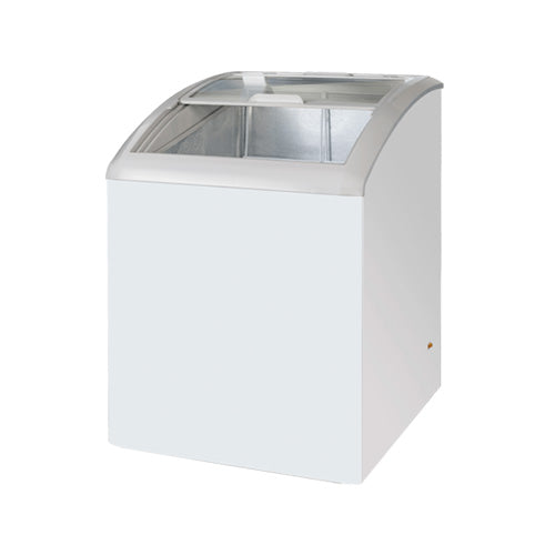 New Air NIF-24-CG 24" Curved Glass Ice Cream Freezer