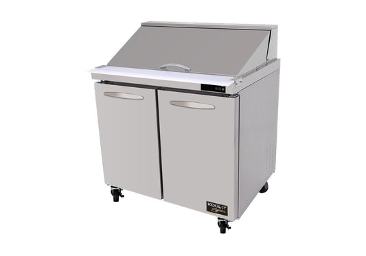 Kool-It KSTM-36-2 36" Double Door Megatop Sandwich Prep